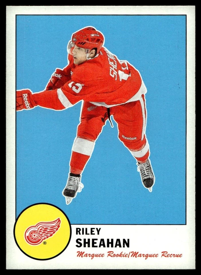 2012-13 O-Pee-Chee Retro MARQUEE ROOKIE Riley Sheahan Detroit Red Wings #571 - Image 1 of 2