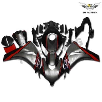 Carenado de inyección GLA plateado negro rojo apto para Honda 2008-2011 CBR1000RR b19 Foto 1 de 4