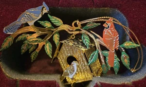 BALDWIN 2005 VOGELHAUS WEIHNACHTSSCHMUCK mit Box  - Bild 1 von 5