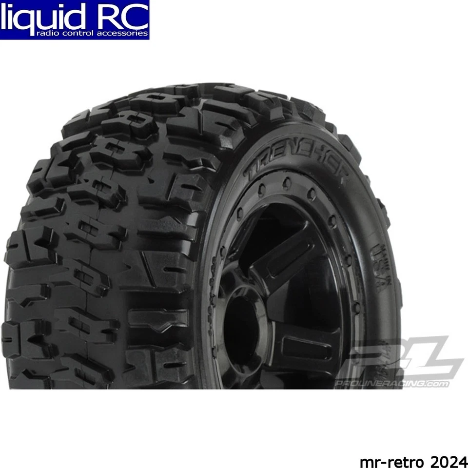 Pro-Line 119411 1/16 Trencher 2.2 M2 Tire Mounted Desperado Wheel: ERevo - Image 1 of 1