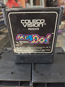 Mr. Do! Colecovision Cart Tested 1982 UNIVERSAL 1983 COLECO VIDEO GAME Retro 