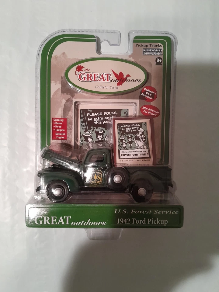 Gearbox 1942 Ford Pickup Truck The Great Outdoors US Forest Service Diecast 1:43 - Image 1 of 3
