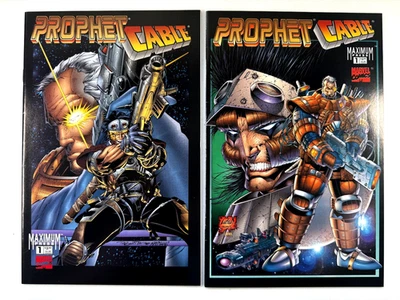 Marvel PROPHET / CABLE Maximum Press (1996) #1 + Variant NM (9.4) Ships FREE! - Image 1 of 4
