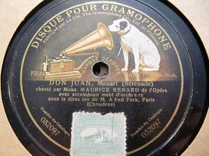 1906 PARIS G&T MAURICE RENAUD Take 2 HERODIADE DON GIOVANNI Serenade Alfred Fock - Picture 1 of 2