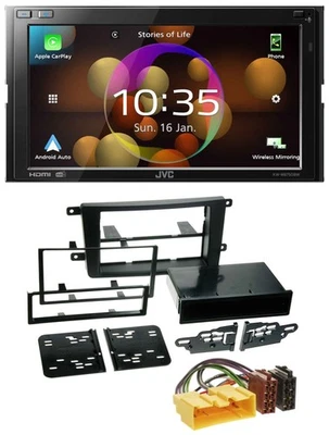 JVC DAB MP3 2DIN Bluetooth USB Autoradio für Mazda CX-9 TB1 2007-2009 - Bild 1 von 4