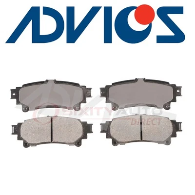 ADVICS Rear Disc Brake Pad Set for 2013-2018 Lexus GS450h  - Braking vw Foto 1 de 4