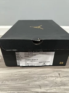 JORDAN 11 Michigan pe sample Rare 11 6 4 GAMEDAY PE - Picture 1 of 5