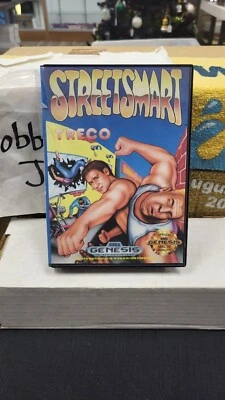 STREET SMART SEGA GENESIS VIDEO GAME IN CASE NO MANUAL - Image 1 of 4