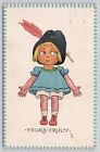 Postcard Wildt & Kray S104 Cute Cartoon Yours Truly 1912 (B15) USED