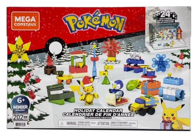 Mega Construx Pokemon Holiday Calendar 2021 202 pcs