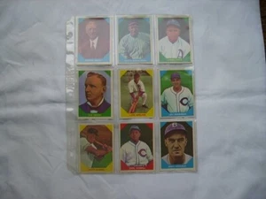 Fleer 1960 Baseball Greats Trading Cards Lot of 9 - Bild 1 von 8