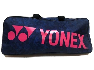 YONEX TEAM TOURNAMENT BAG 6PCE BA42131 NAVY PINK - Picture 1 of 7