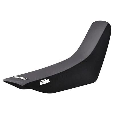 Cubierta de asiento KTM 350 400 620 EGS SC EXC 1994-1997 NEGRO/GRIS estándar #432 logotipo Foto 1 de 3