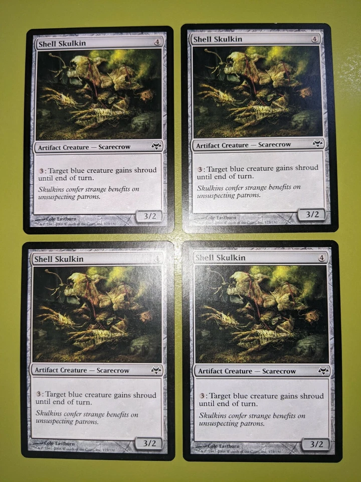 Shell Skulkin x4 Eventide 4x Playset Magic the Gathering MTG  - Image 1 of 1