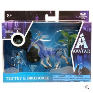 Disney Avatar: World of Pandora Tsu'Tey & Direhorse Set - Picture 1 of 24
