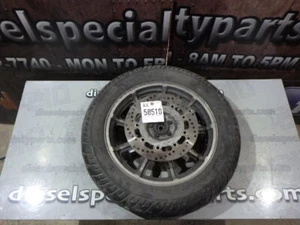 1985 1986 1987 HONDA GOLDWING GL1200 OEM FRONT WHEEL W/ ROTOR 130/90B16 TIRE - Picture 1 of 6