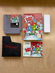 Bubble Bobble - Nintendo NES PAL Mattel Complete CIB - Boxed with Manual - Picture 1 of 14