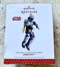 Hallmark Star Wars -Jango Fett -Attack of the Clones -2013 Ornament NIB QXI2225