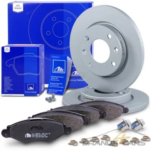 ATE BREMSSCHEIBEN Ø247 VOLL +BREMSBELÄGE VORNE FÜR PEUGEOT 206 206+ 306 1.1 1.4 - Bild 1 von 12