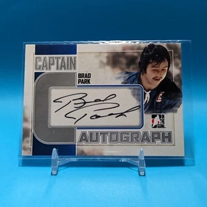 Brad Park 2011-12 ITG Captain-C Series Auto Silver #A-BP Autograph HOF, NYR - Bild 1 von 2