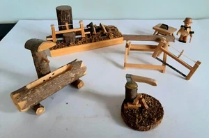 Miniaturen Erzgebirge Waldarbeiter - Bild 1 von 7