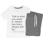 Eleanor Roosevelt Quote Kids Nightwear / Pyjama Set (KP051857)