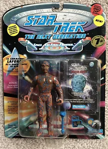 STAR TREK TNG GEORDI LA FORGE as TARCHANNEN Action Figure Playmates 1992 NOC “1” - Picture 1 of 12