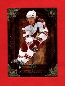 2008-09 UD ARTIFACTS GOLD #25 PETER MUELLER PHOENIX COYOTES /75