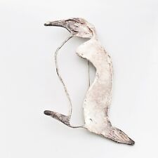 Sterling Silver Carey Boone Nelson 4.5" Penguin Animal Pin/Pendant