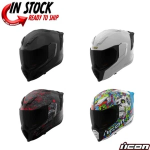 NEW! 2025 ICON ULTRAFLITE MIPS FULL FACE MOTORCYCLE HELMET - PICK SIZE & COLOR - Picture 1 of 40