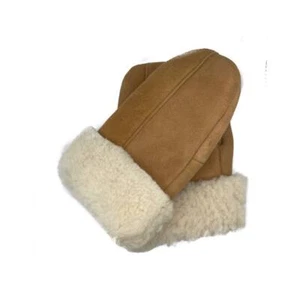 GUANTES DE PIEL DE OVEJA grises de piel de oveja de piel de oveja de hombre y mujer - Imagen 1 de 10