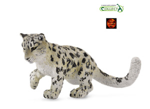 Snow Leopard Cub Playing Wildlife Toy Model Figure by CollectA 88497 New