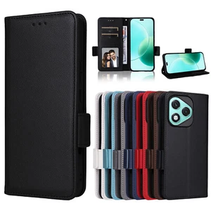 For Honor 400 Lite 5G, Luxury Wallet Flip Leather Stand Card Slots Case Cover - Picture 1 of 27