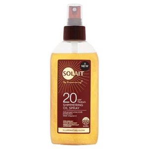 Spray de aceite brillante Solait SPF 20 UVA/UVB proteger brillo iluminador - 200 ml - Imagen 1 de 4