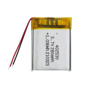 50Pcs Rechargeable 3.7V 280Mah 402530 Li-Polymer Li Lipo Battery Jst-Ph 2Pin 2.0 - Picture 1 of 10