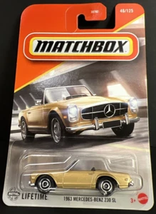 Mercedes-Benz 230 SL 2025 Matchbox 46/125 1963 convertible MBX Hiway ~ envío en caja - Imagen 1 de 9