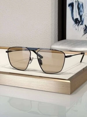 Balenciaga BB0298SA 男女通用太阳镜金色/棕色镜面镜片,59 毫米 — 第 1/4 张图片