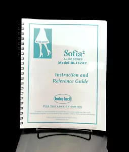 Baby Lock Sofia 2 BL137A2 Instrucciones Guía del usuario Manual COPIA A COLOR - Imagen 1 de 5