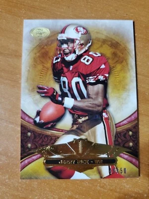 2013 Topps Triple Threads Ruby Jerry Rice Card#45 #49/50 - Image 1 of 4