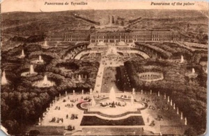 Versalles Francia Vista Aérea Panorámica Palacio de Versalles Postal 16204 - Imagen 1 de 2