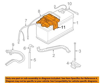 BMW OEM 07-13 328i 3.0L-L6 Battery-Power Regulator 61146971370 - Image 1 of 2