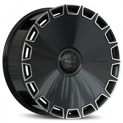 Ruedas fresadas Giovanna Dicotto de 22"" negras S63 Jaguar XE XF XJ X tipo 740 l S550 Foto 1 de 2