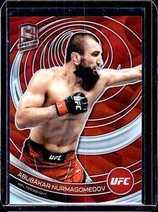 2023 Panini Chronicles UFC Spectra Abubakar Nurmagomedov /199 Red Prizm - Picture 1 of 2
