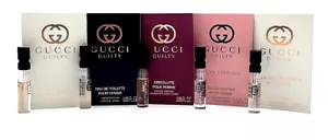 Set of 5 Gucci Guilty Pour Femme Love Edition, Absolute Intense EDP Sample Spray - Picture 1 of 17