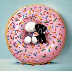 I Love You Hundreds and Thousands by Doug Hyde Limited Ed signed print (FRAMED) - Picture 1 of 2