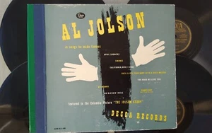 Al Jolson 78rpm Set Decca Records #A-469 Al Jolson In Songs He Made Famous - Picture 1 of 4