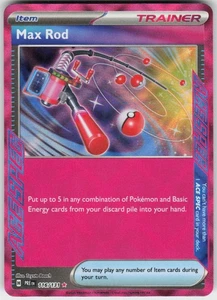 Max Rod 116/131 ACE SPEC Rare Holo SV: Prismatic Evolutions NM - Picture 1 of 2