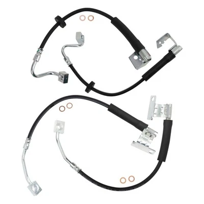 For Lincoln Town Car 06-11 TRQ BLA00803 Front & Rear Brake Hydraulic Hose Kit Foto 1 de 4