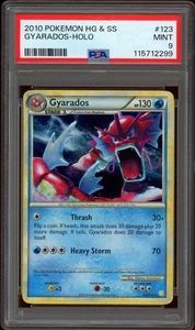 Pokemon PSA 9 Shiny Gyarados 123/123 HeartGold & SoulSilver Holo Rare Mint - Bild 1 von 2