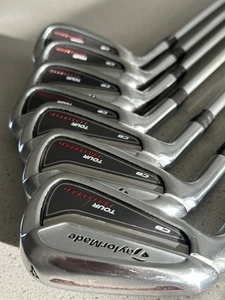 Taylormade Tour Preferred CB Iron Set PW-4 KBS Stiff Steel Shaft Left Handed - Picture 1 of 24